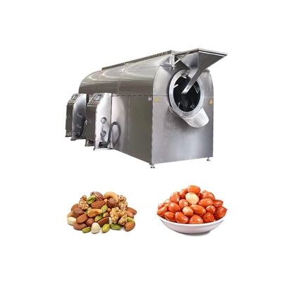 Continuous Nut Roaster Machine Suitable for Various Nuts Cashew Nut Roasting Machine